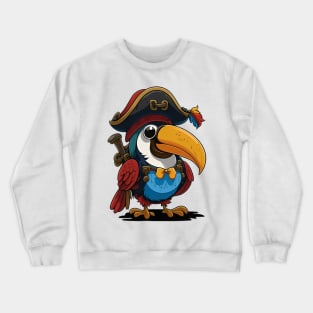 Toucan Pirate #7 Crewneck Sweatshirt